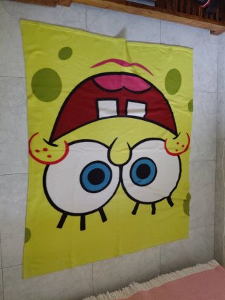 Manta Infantil Bob Esponja