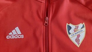 Sudadera Adidas Roja con Cremallera