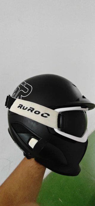 Casco Ruroc RG1-DX Negro XL