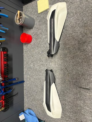 Cubremanetas Husqvarna Blancos