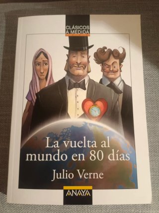 Libro, LA VUELTA AL MUNDO EN 80 DIAS