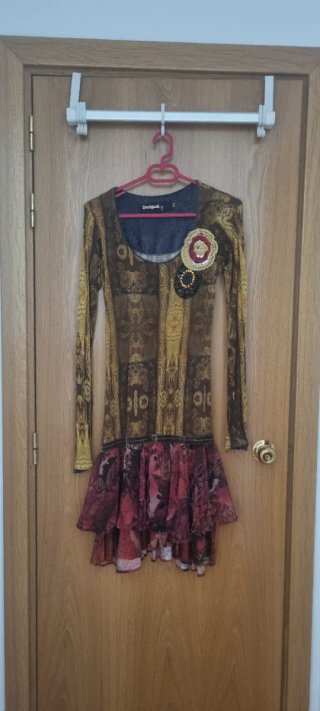 Vestido Desigual manga larga Talla M