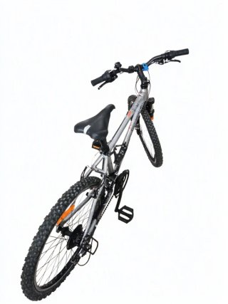Bicicleta de montaña plateada Precio Negociable!
