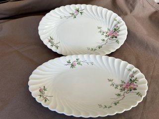 2 Bandejas Haviland Limoges Porcelana