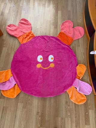 Alfombra Infantil Cangrejo Rosa Tuc Tuc