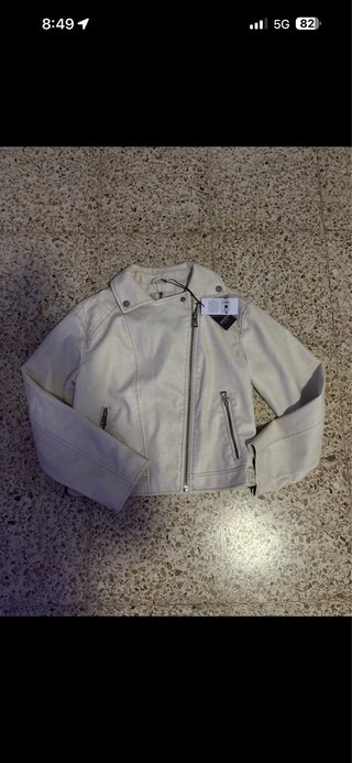 Chaqueta de cuero Guess