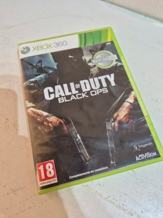 Scatola originale Call of Duty Black Ops per Xbox 360