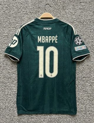 Camiseta Real Madrid Mbappé 10 Verde