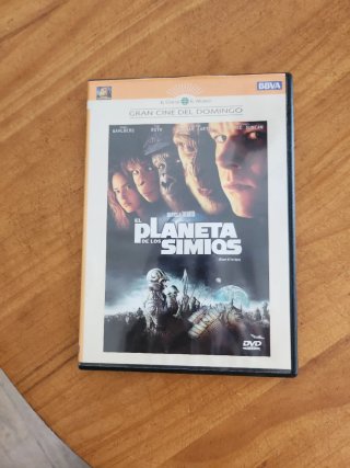 DVD El Planeta de los Simios (Tim Burton)