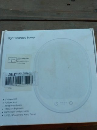 Lámpara LED de fototerapia 10.000 lux LQ-05