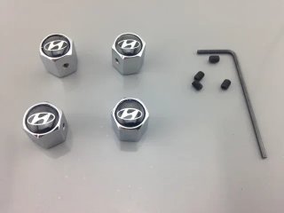 Tapones antirrobo rueda válvulas Hyundai