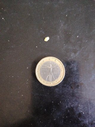 Moneda 1 Euro Vitruvio 2002