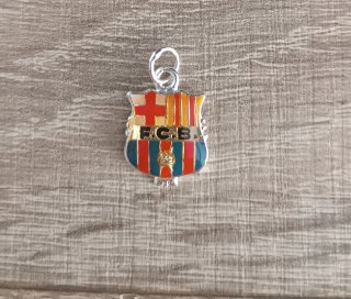 Colgante Escudo FC Barcelona Plata Tengo 2 iguales