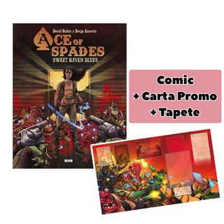[15% OFERTA] COMIC ACE OF SPADES + TAPETE + PROMO