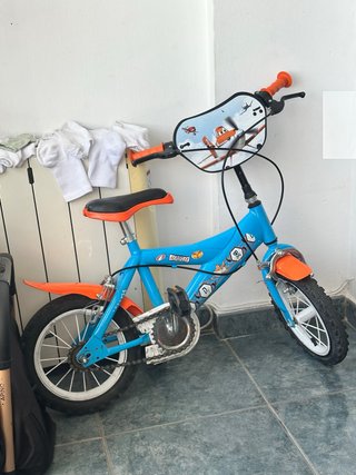 Bicicleta Infantil Azul y Naranja negociable