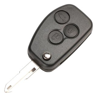 Carcasa llave 3 botones Renault Dacia Modus Logan