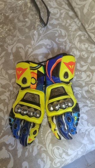 Guantes Dainese Valentino Rossi Originales