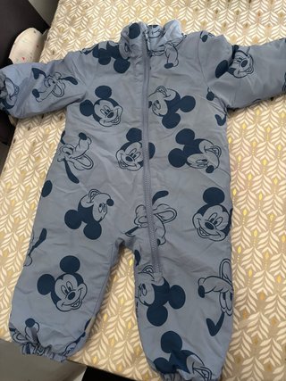 Mono Abrigo Bebé Mickey Mouse