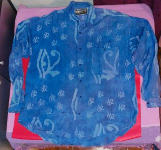 Camisa Vintage Ojo de Horus 80s