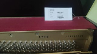 Piano Vertical Yamaha B3 PE Negro + Banqueta
