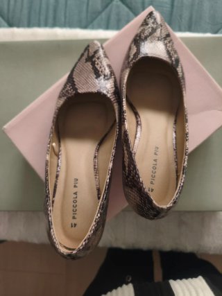 Zapatos Piccola Piu Estampado Serpiente Talla 41
