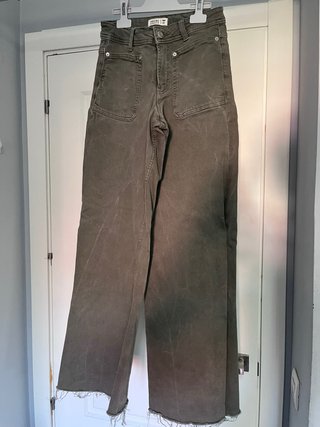 Pantalón Vaquero Green Coast Verde Militar