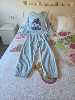 Pijama Stich suave y calentito Talla S