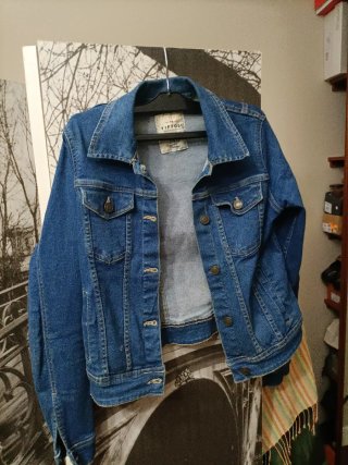 Chaqueta vaquera Tiffosi azul