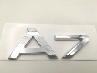 Emblema logo trasero Audi A7 cromado