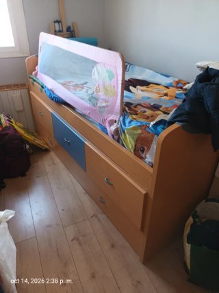 Cama nido y mueble esquinero
