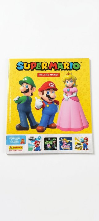 Album figurine Super Mario Panini 2025