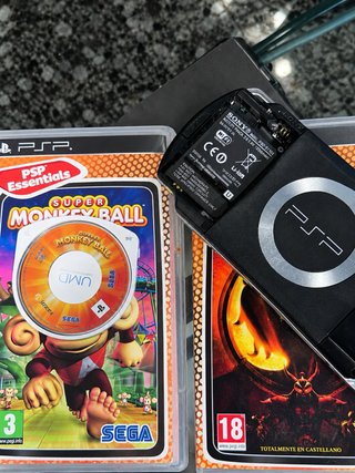 Consola Sony PSP Negra