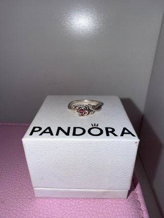 Anillo Pandora La Bella y la Bestia