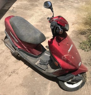 Daelim Match Scooter Rojo