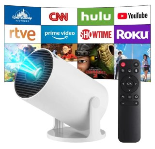 Mini Proyector 4K Portátil Blanco
