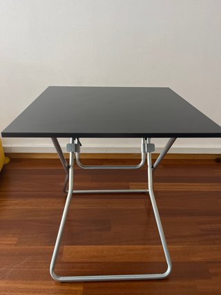 Mesa escritorio negro y plegable - IKEA
