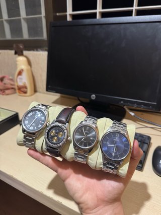 Lote 4 Relojes Casio y Festina