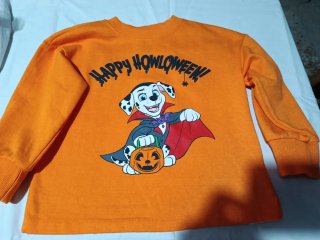 Sudadera Halloween patrulla canina en Naranja