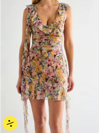 Vestido de verano estampado