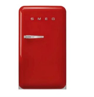 Frigorífico SMEG rojo FAB5RRD6