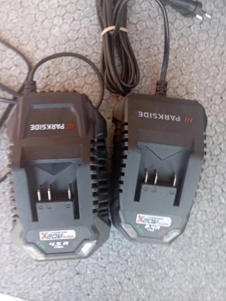 2 Cargadores Parkside