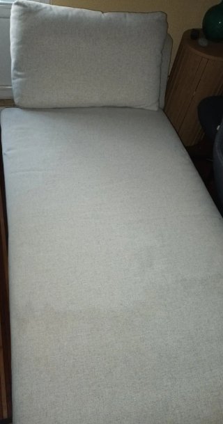 TAPA, RESPALDO Y COJIN CHAISELONGUE IKEA VIMLE