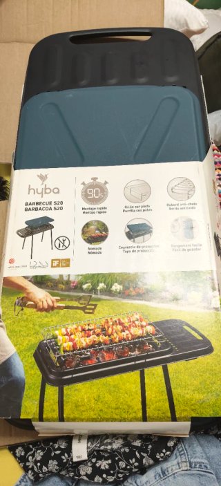 Barbacoa portátil Hyba S20