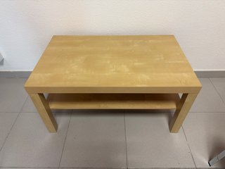 Mesa de centro de madera Ikea