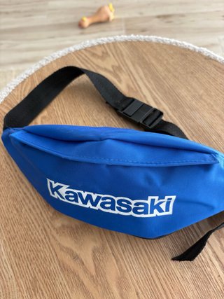Riñonera Kawasaki Azul