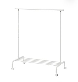 Burro para Ropa,  Blanco. Ikea Rigga