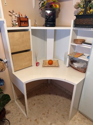 Escritorio Esquinero Blanco