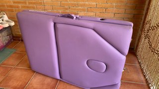 Camilla plegable de aluminio