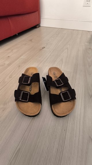 Sandalias Birkenstock Arizona Negras Talla 38