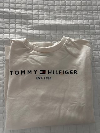 Sudadera Tommy Hilfiger Est. 1985 Blanca